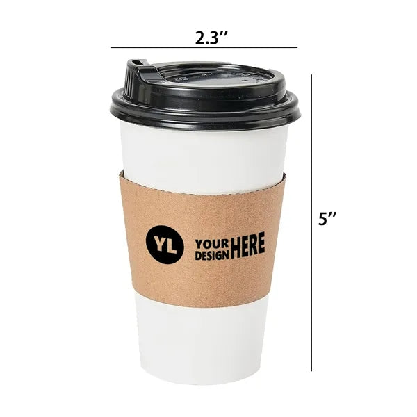Kraft Paper Hot Cup Sleeve