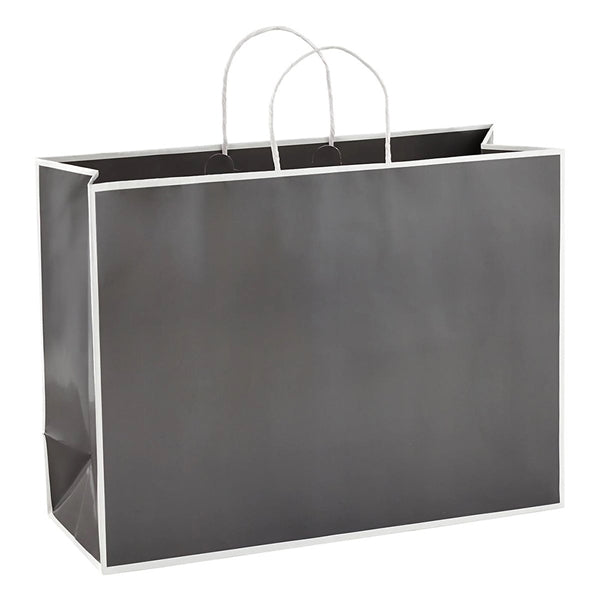 Logo Printed Kraft Paper Shopping Bag