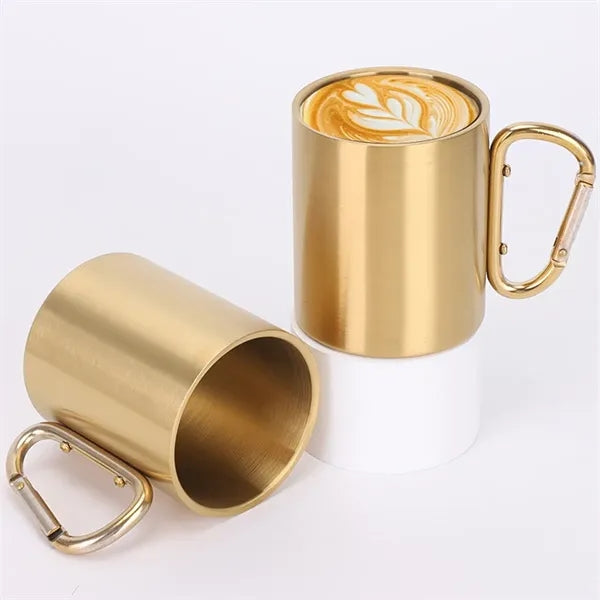 Double Stainless Steel Camping Mug