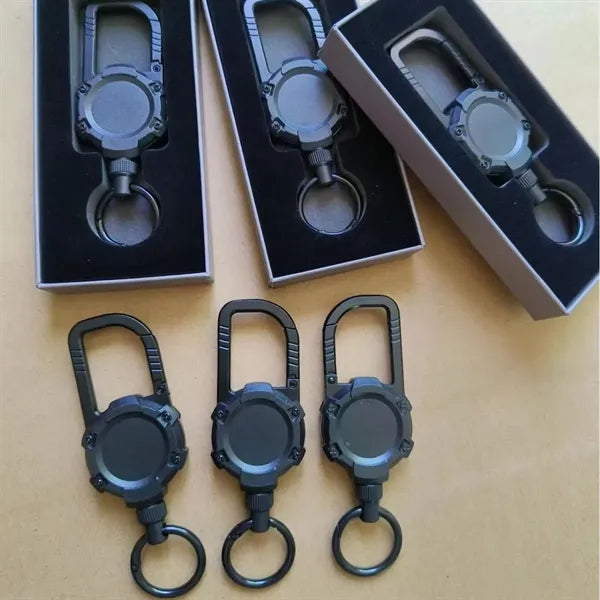 Magnetic Retractable Keychain