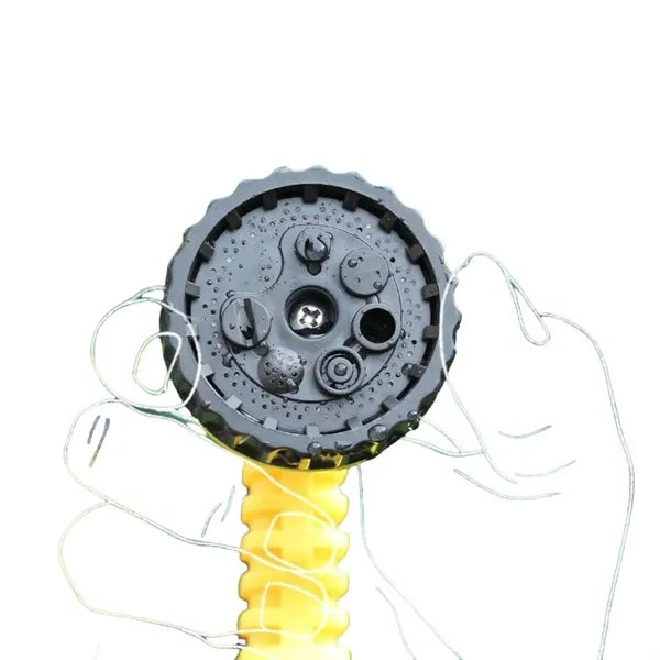 Water Spray Gun With Hose Pipe And Fittings Set
