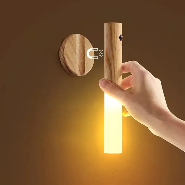 Warm White LED Motion Activated Night Light No Wiring Needed