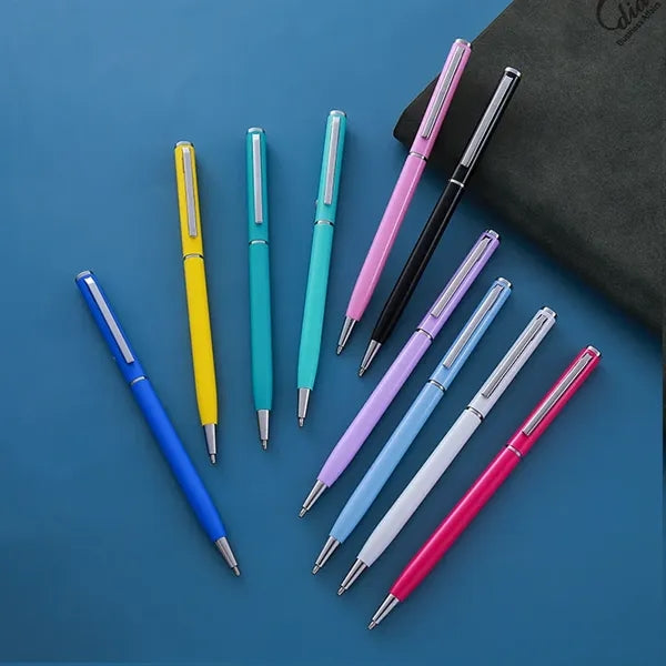 Business Metal Twist Action Gel Ink Ballpoint Pen