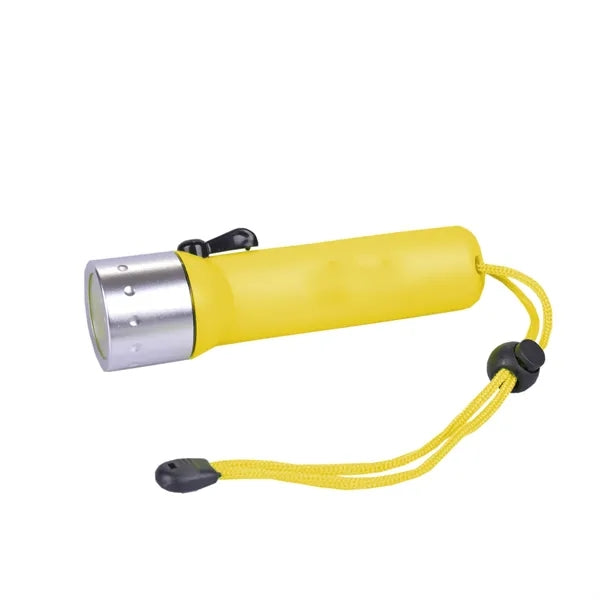 Portable Diving LED Flashlight w/ Magnetic Switch