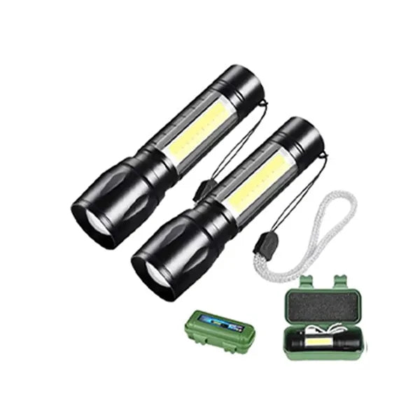 Mini Rechargeable Flashlight w/ 3 Modes