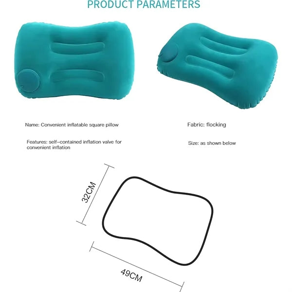 Compression Inflatable Camping Pillow