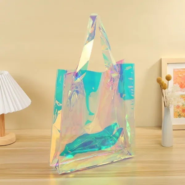 PVC Laser Translucent Tote Bag
