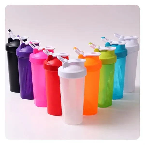 BPA Free Plastic 20 Oz Shake Blenderc Shaker Sport Bottle