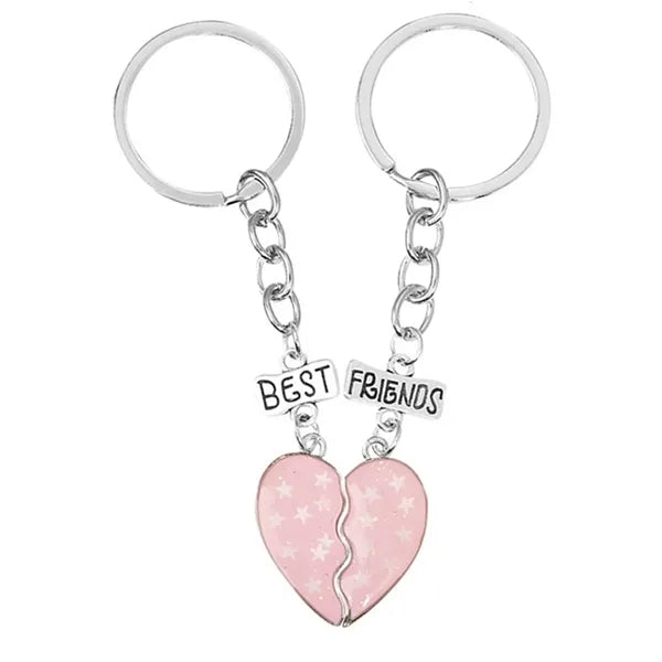 Gradient Heart Keychain