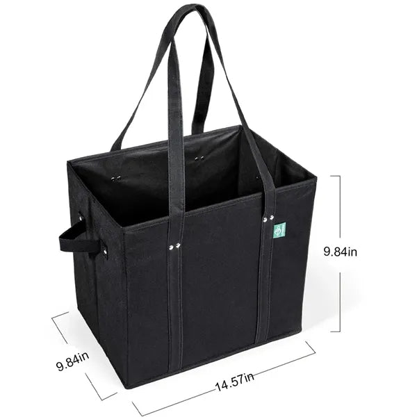Foldable Grocery Bags with Long Handles