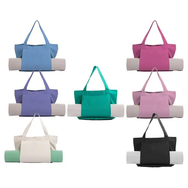 Yoga Canvas Tote Bag