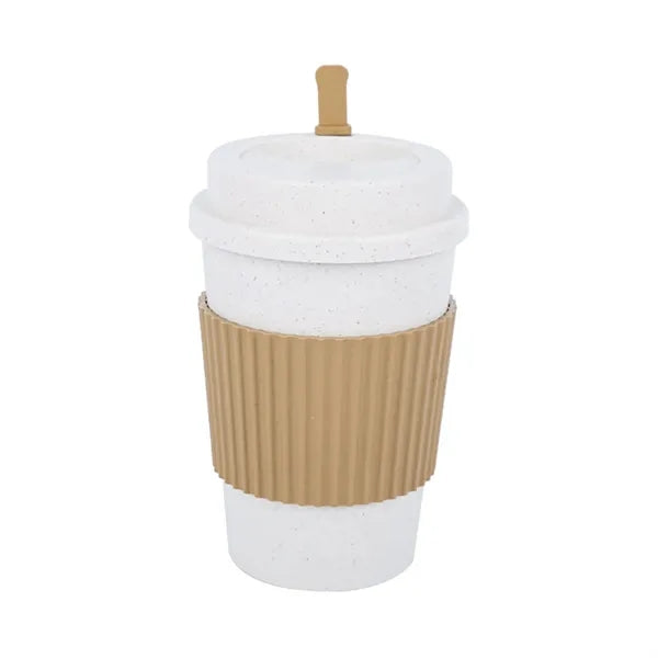 Simple Wheat Straw Portable Mug 50 MOQ
