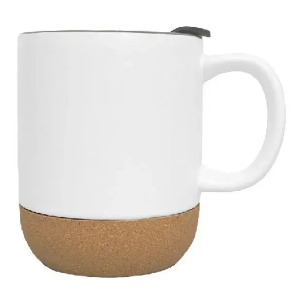 12 oz. Cork Base Splash-Proof Ceramic Coffee Mug