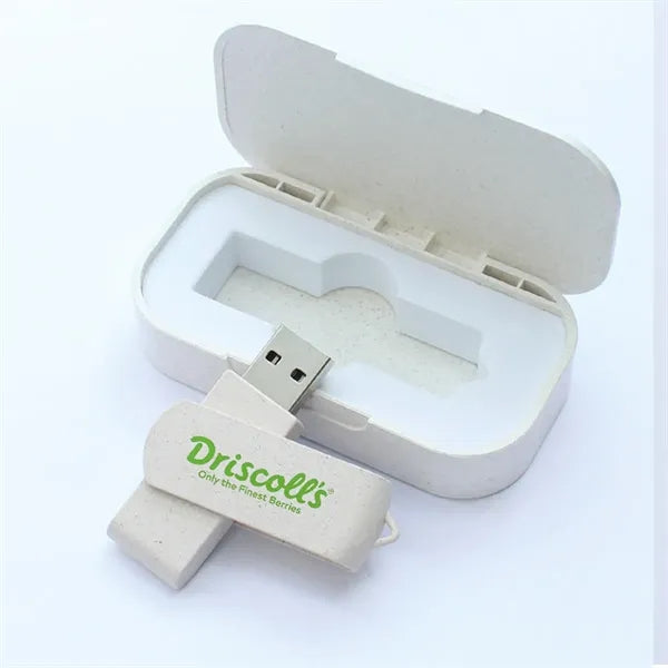 16GB Wheat Straw Usb Flash Drive Set
