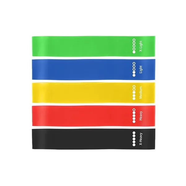 Multi-Purpose Rubber Workout Equipment Resistance Bands Set