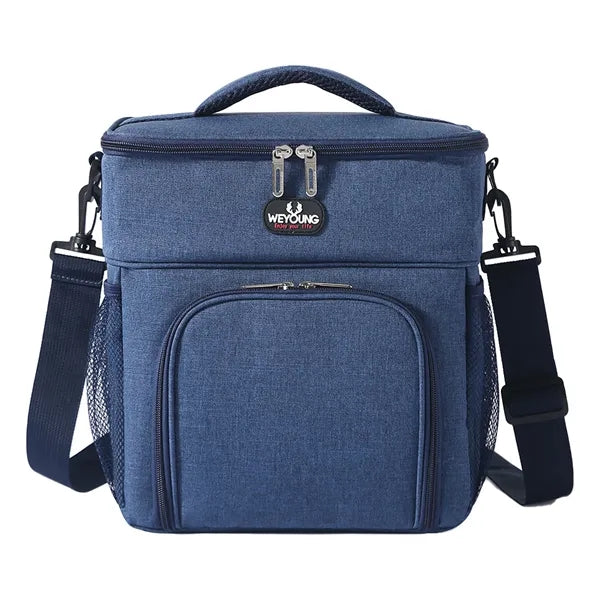 Double Layer Thermal Insulation Picnic Portable Lunch Bags