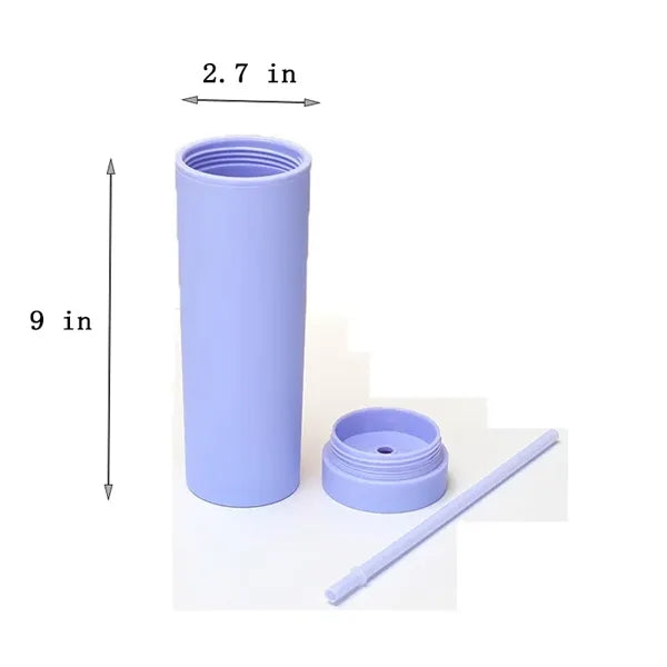 16oz Double Wall Skinny Tumblers