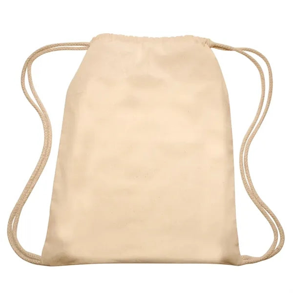 Eco-Friendly Cotton Drawstring Backpack