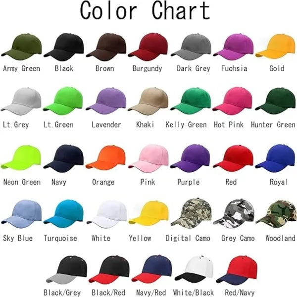 Classic Adjustable Cotton Baseball Cap