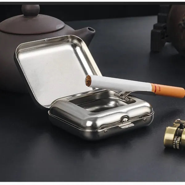 Mini Stainless Steel Portable Ashtray