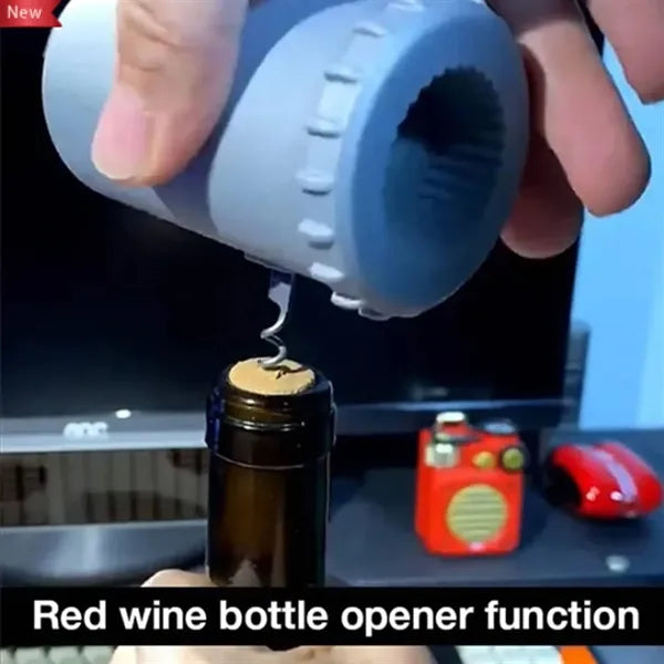 3-in-1 Magnetic Automatic Push Down BeerBottle Opener