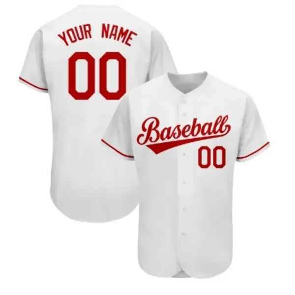 Button-up Baseball Jersey (Full-color Dye Sublima