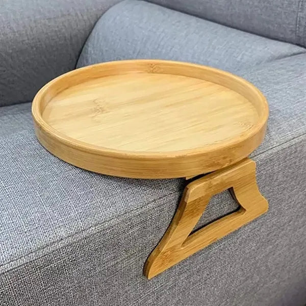 Bamboo Cozy Sofa Armrest Tray