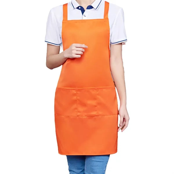 Adjustable Kitchen Apron w/2 Pockets