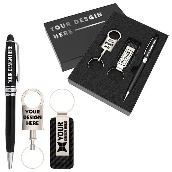 Twistoff Pen 2 Mixed Keychains Set