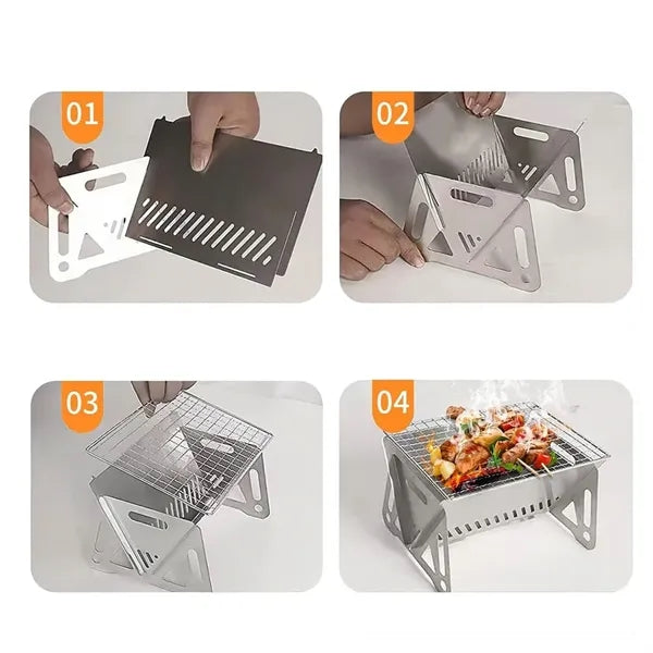 Detachable Portable Mini BBQ Carbon Grill
