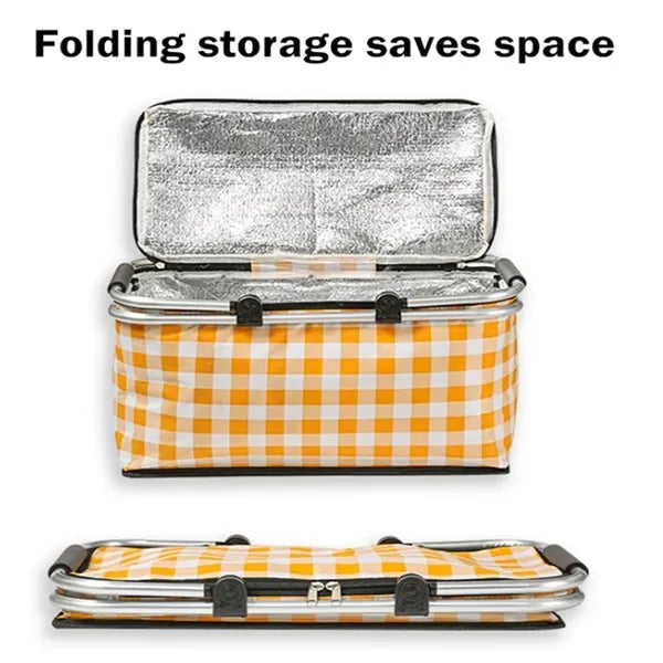 Folding Picnic Basket