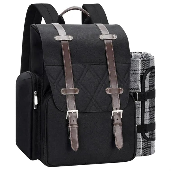 4-Person Insulated Cooler Picnic Backpack