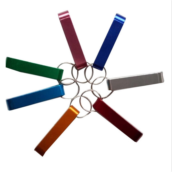 Aluminum Bottle Opener Keychain