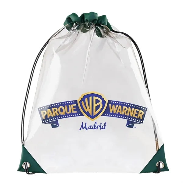 Clear Drawstring Bag