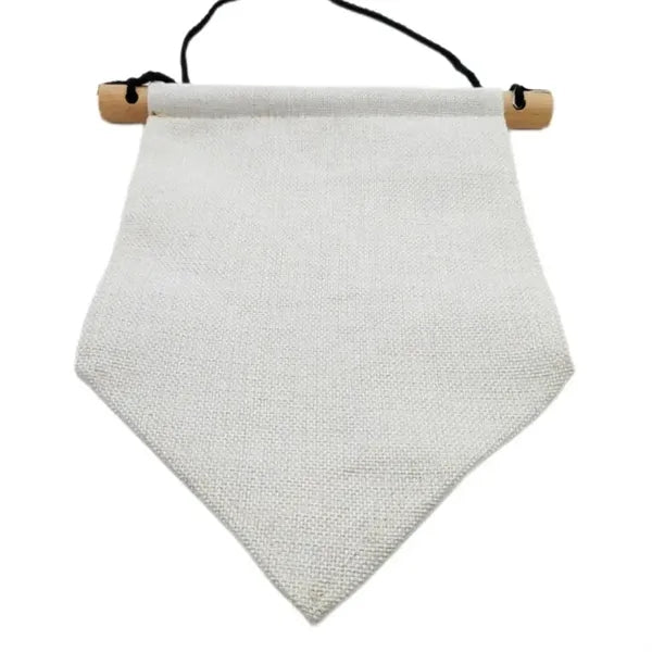 Triangle Linen Flag