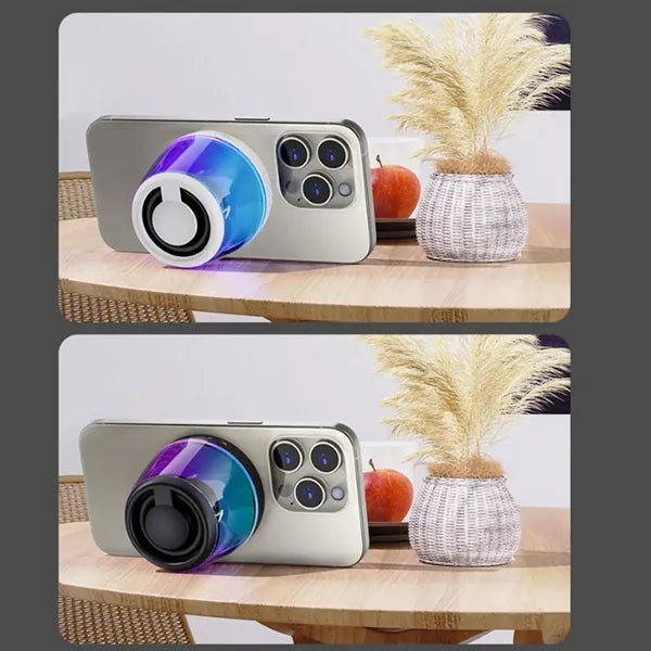 Magnetic Bluetooth Speaker with RGB Lights