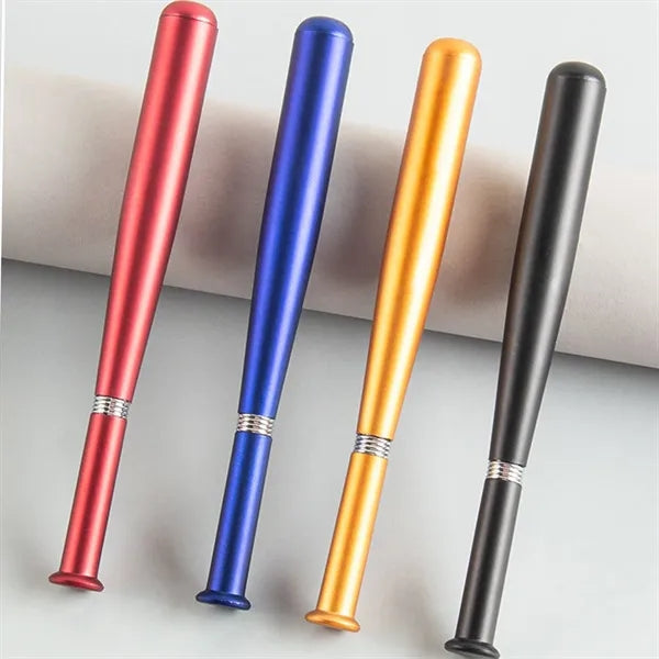 Baseball Bat Shaped Metal Ballpoint Pen For Promotions