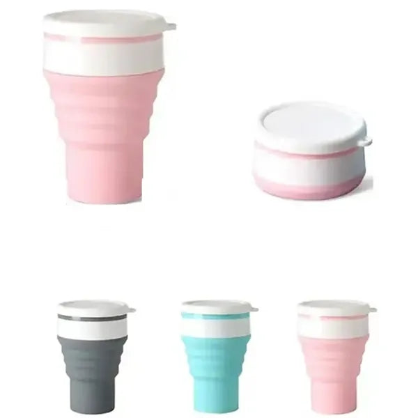 Camping Silicone Collapsible Travel Coffee Cup