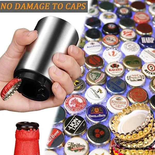 Automatic Stainless Steel Beer Bottle Opener