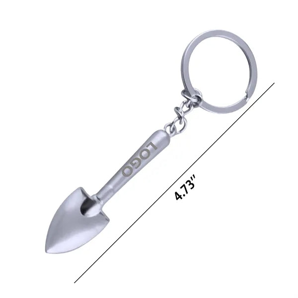 Compact Shovel Keychain Alloy Gift