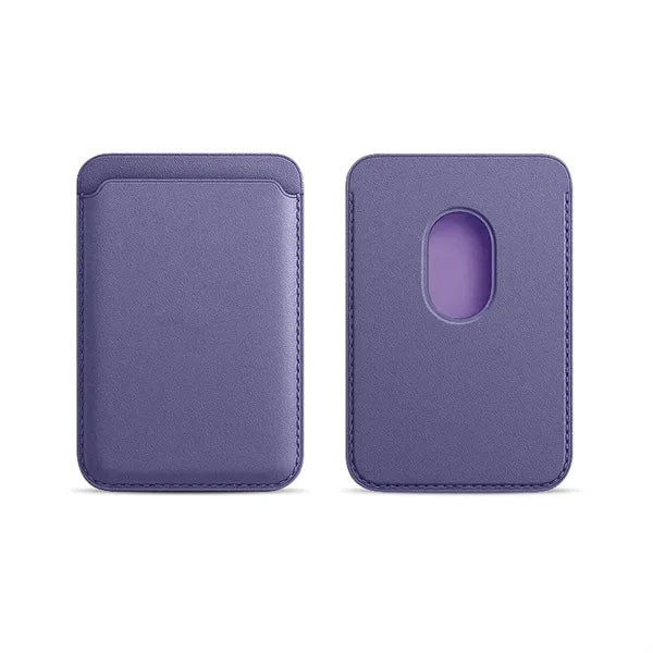PU Leather Magnetic Card Wallet Holder