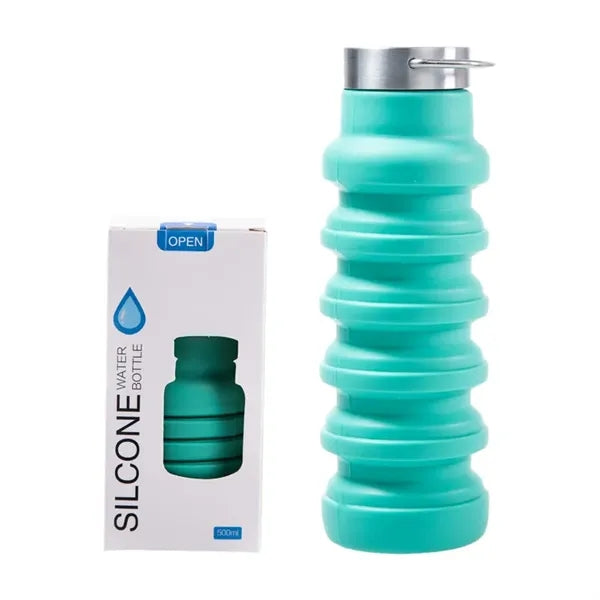 Foldable Drinking Silicone Bottle