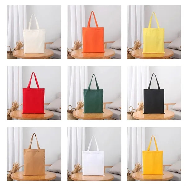 Foldable Blank Canvas Tote Bag