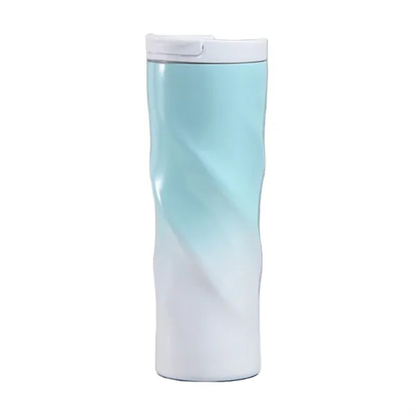 16oz. Stainless Steel Twisted Insulated Coffee Tumbler