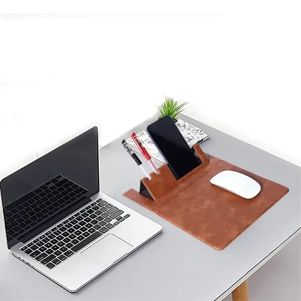 Foldable Mouse Pad With Phone Holder