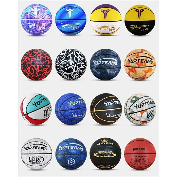 Indoor Outdoor Size 7 Soft Leather Basketball for Men Women