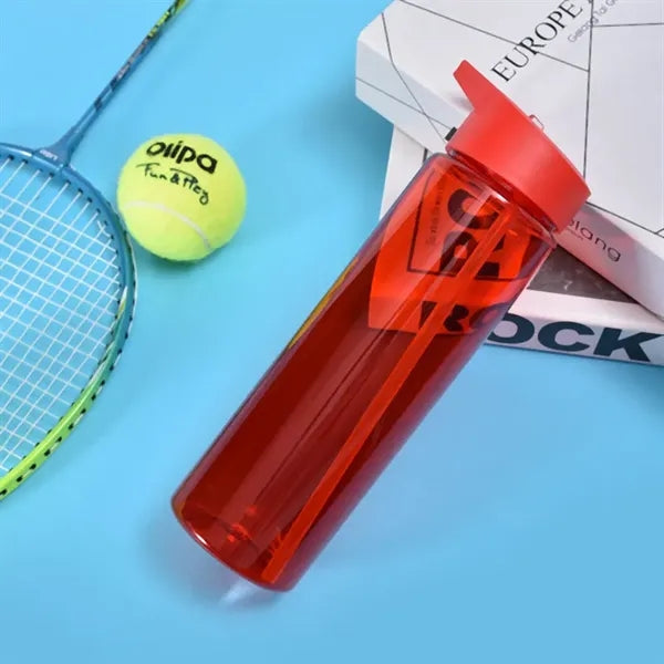 23oz Large Capacity Clear Water Bottle Leakproof Cup
