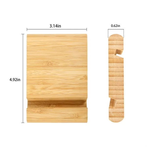 Natural Bamboo Phone Stand