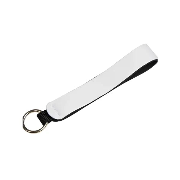Neoprene Wristlet Keychain Lanyard