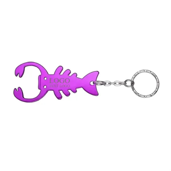 Lobster-Shaped Keychain Bottle Opener